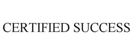 CERTIFIED SUCCESS