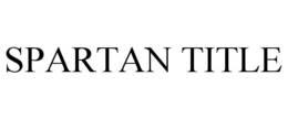 SPARTAN TITLE