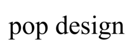 POP DESIGN