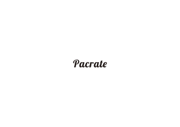PACRATE