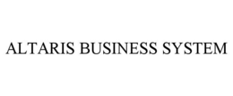 ALTARIS BUSINESS SYSTEM