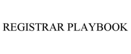 REGISTRAR PLAYBOOK