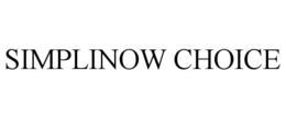 SIMPLINOW CHOICE