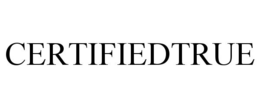 CERTIFIEDTRUE