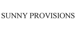 SUNNY PROVISIONS