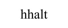 HHALT