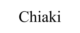 CHIAKI