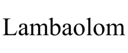 LAMBAOLOM