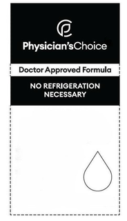 PC PHYSICIAN'S CHOICE DOCTOR APPROVED FORMULA NO REFRIGERATION NECESSARY