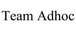 TEAM ADHOC