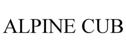 ALPINE CUB