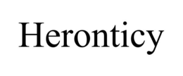 HERONTICY