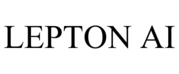 LEPTON AI