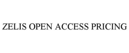 ZELIS OPEN ACCESS PRICING