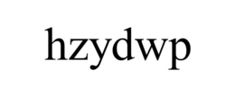HZYDWP