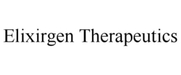 ELIXIRGEN THERAPEUTICS