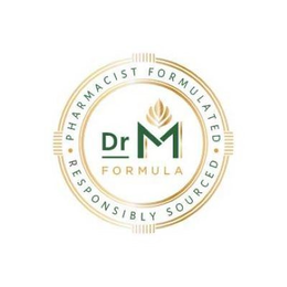 DR M FORMULA PHARMACIST FORMULATED RESPONSIBLY SOURCED