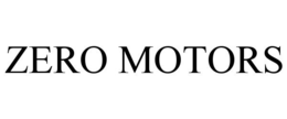 ZERO MOTORS