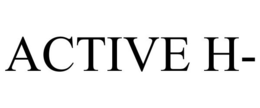 ACTIVE H-