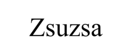 ZSUZSA