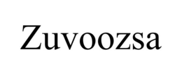 ZUVOOZSA