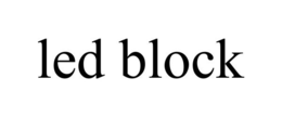 LED BLOCK