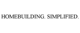 HOMEBUILDING. SIMPLIFIED.