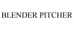 BLENDER PITCHER