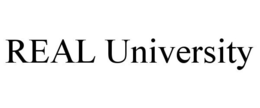 REAL UNIVERSITY