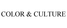 COLOR & CULTURE