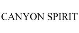 CANYON SPIRIT