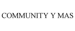 COMMUNITY Y MAS