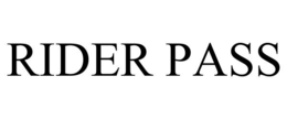 RIDER PASS