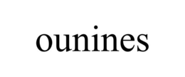 OUNINES