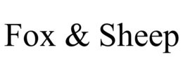 FOX & SHEEP