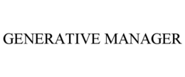 GENERATIVE MANAGER