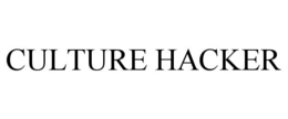 CULTURE HACKER