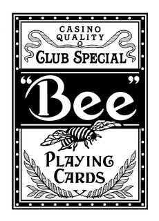 CASINO QUALITY CLUB SPECIAL "BEE" PLAYING CARDS