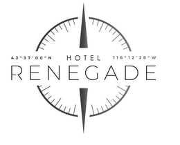 HOTEL RENEGADE 43° 37' 00 " N 116° 12' 28 " W