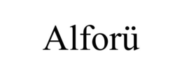 ALFORÜ