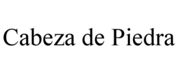 CABEZA DE PIEDRA