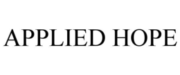 APPLIED HOPE