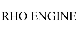 RHO ENGINE
