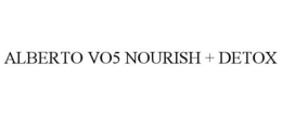 ALBERTO VO5 NOURISH + DETOX