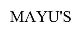 MAYU'S