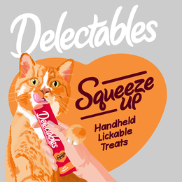 DELECTABLES SQUEEZE UP HANDHELD LICKABLE TREATS DELECTABLES SQUEEZE UP WITH CHICKEN