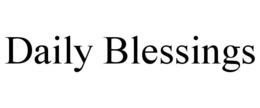 DAILY BLESSINGS