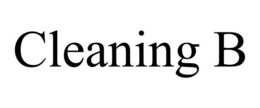 CLEANING B