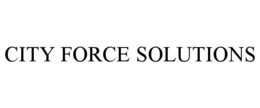 CITY FORCE SOLUTIONS