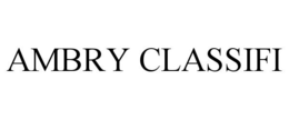 AMBRY CLASSIFI